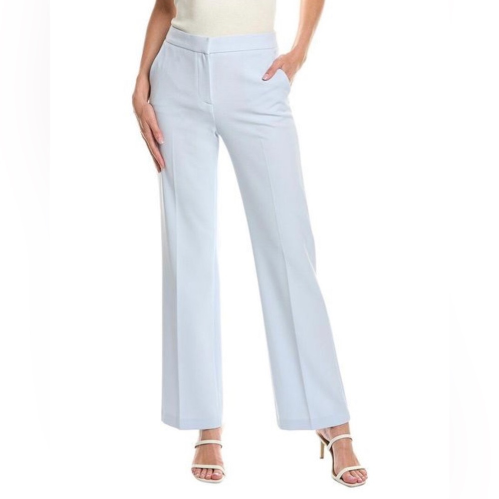 BCBGMaxAzria Blue Essential Double Weave Pant